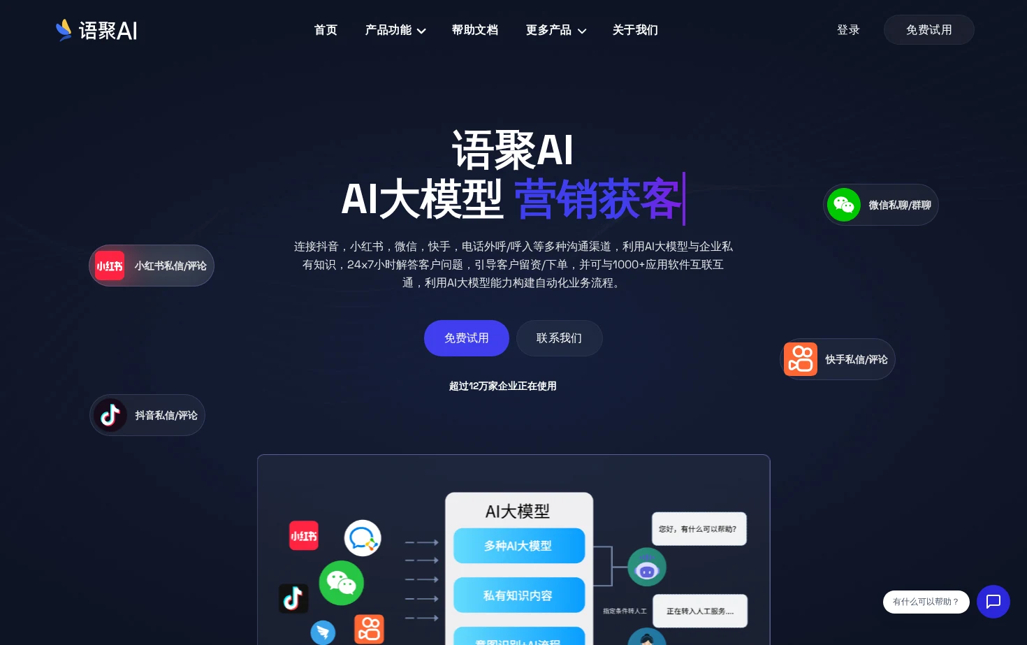 语聚AI 页面快照